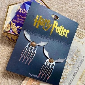 ⚡️HARRY POTTER⚡️ HP Golden Snitch Hair Clip Set